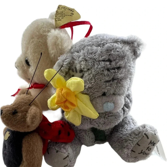 Two Little Bears Me To You Ladybug Dakin - Picture 3 of 4